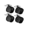 6 Packs: 4 ct. (24 total) Modular Casters by Simply Tidy&#x2122;